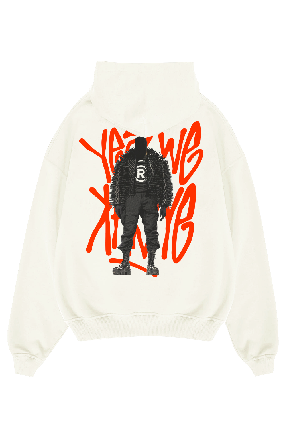Kanye white hoodie