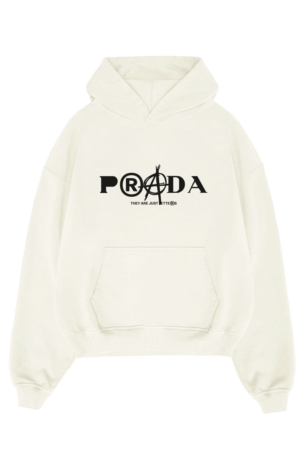 PRD white hoodie