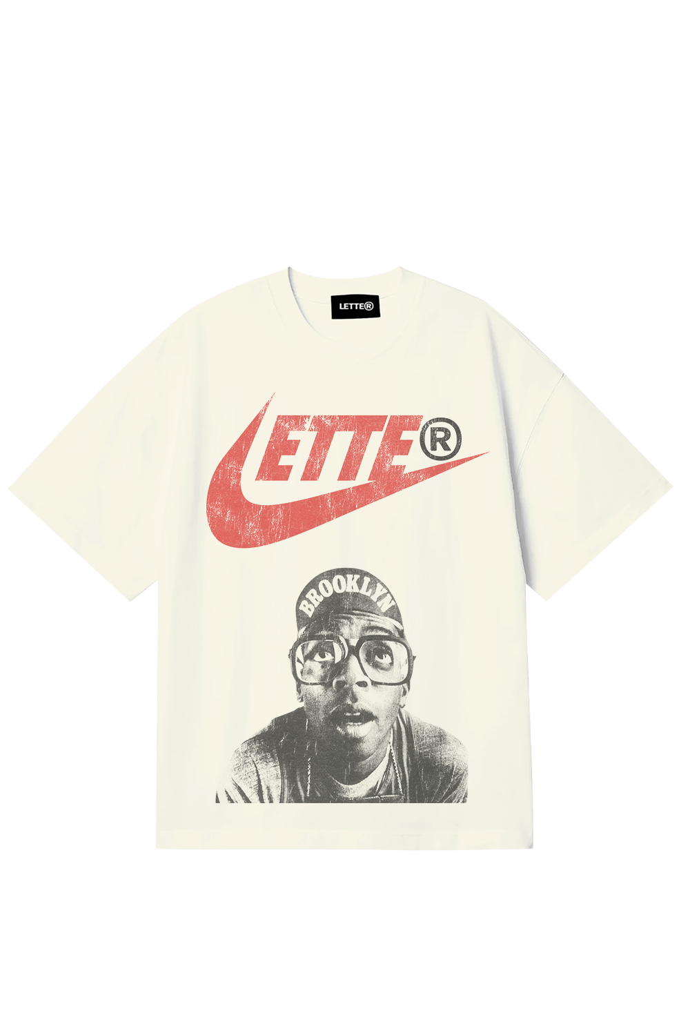 Spike white tee