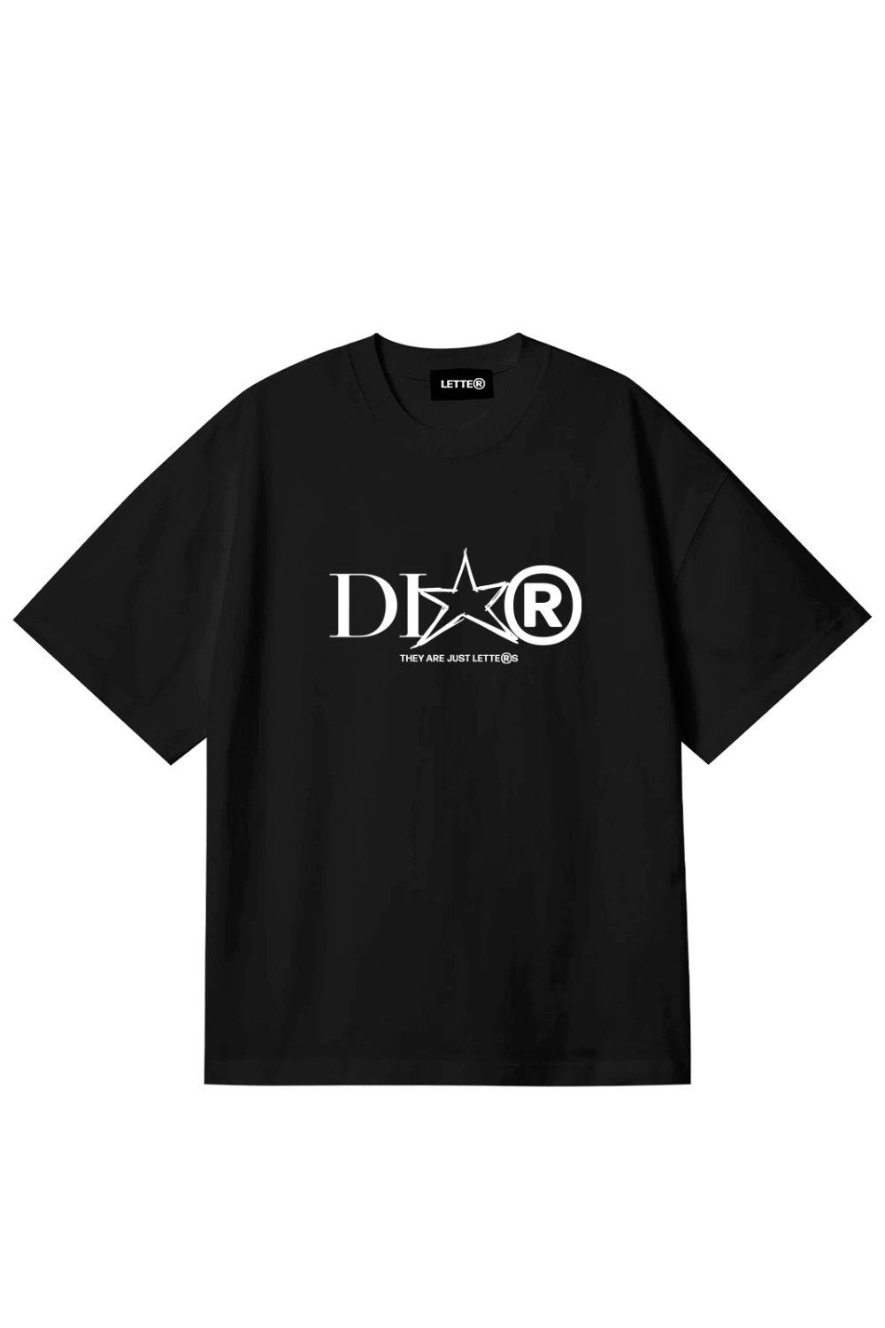 Di0r black tee