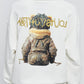 LV - Bear white hoodie