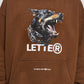 Doberman chocolate hoodie