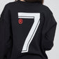 Paris black hoodie