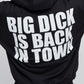 Big d*ck black hoodie