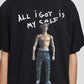 Travis black tee