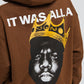 Biggie chocolate hoodie