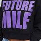 Milf black hoodie