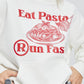 Pasta white hoodie