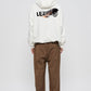 Eagle white hoodie