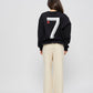 Paris black hoodie