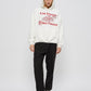 Pasta white hoodie