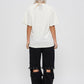 Spike white tee