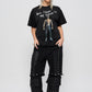 Travis black tee