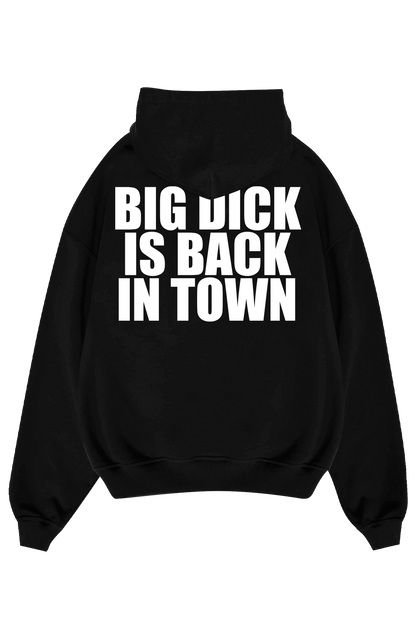 Big d*ck black hoodie