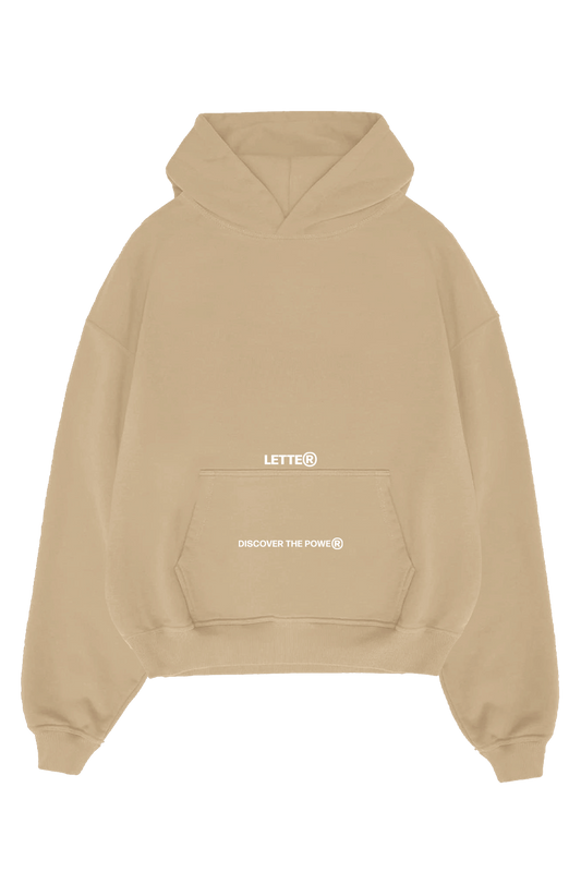 Bear sand hoodie