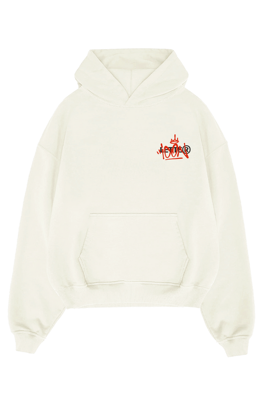 Kanye white hoodie