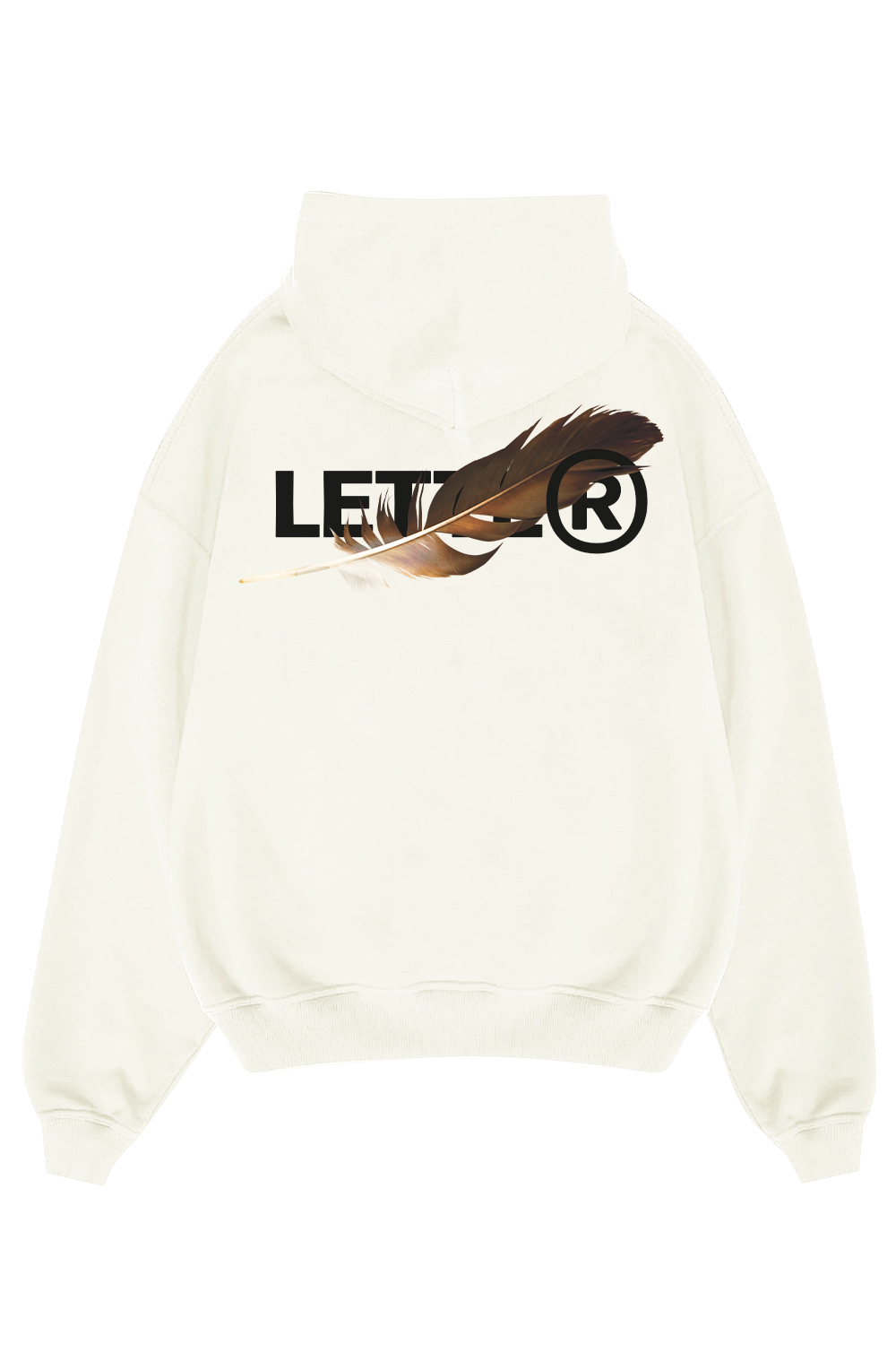 Eagle white hoodie
