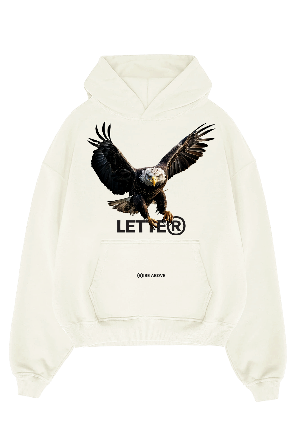 Eagle white hoodie