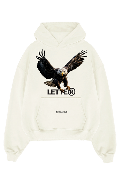 Eagle white hoodie